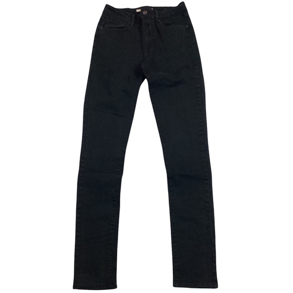 Levi’s 721 High Rise Skinny Jeans Black - Picture 3 of 9